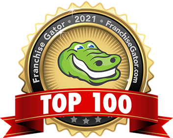 Franchise Gator Top 100 badge